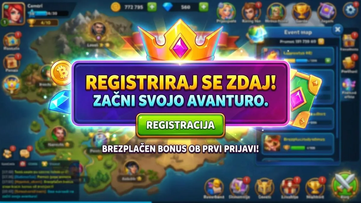 Registracija z bonusom